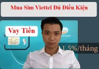 Mua Sim Viettel Đủ Điều Kiện Vay Tiền  | 4 Điều Cần Đặc Biệt Lưu Ý |